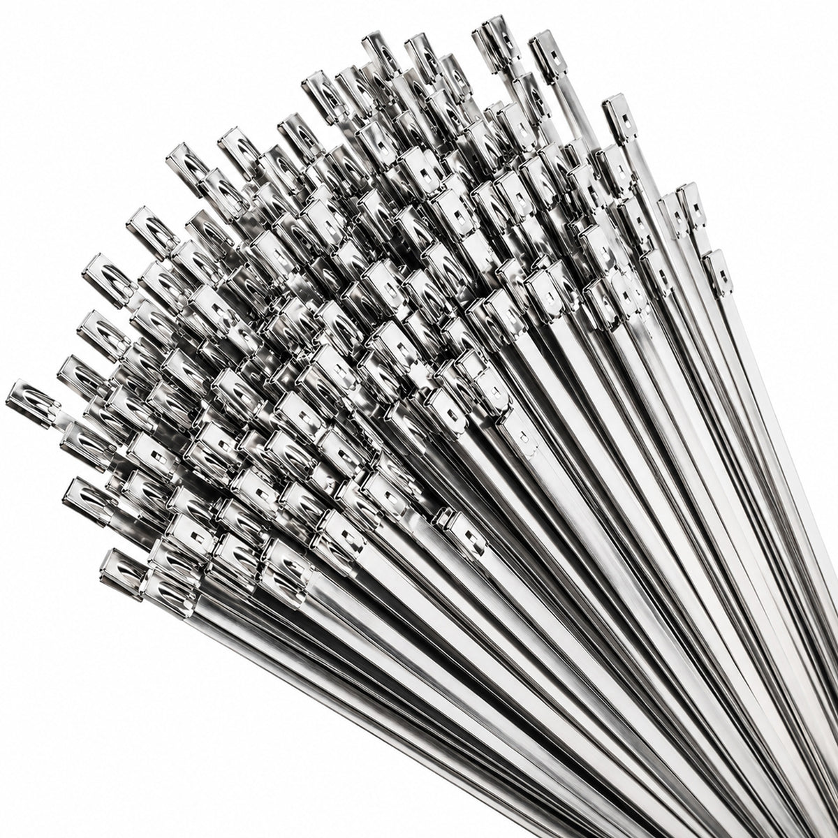 DAFONSO 200-pack 11.8-inch 304 stainless steel cable ties, product photo